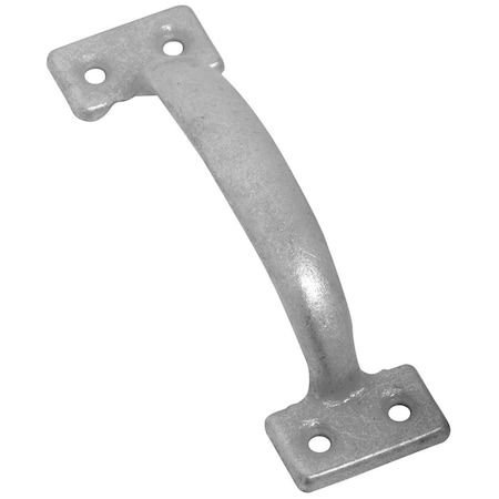 National Hardware National Hardware 6-1/2 in. L Galvanized Metallic Steel Door Pull N116-731